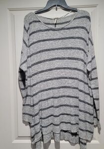 Free people oversized long sleeve shirt